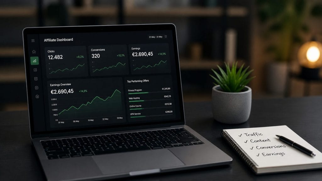 Affiliate Marketing Verdienst 2026 &ndash; Was verdient man wirklich als Anf&auml;nger