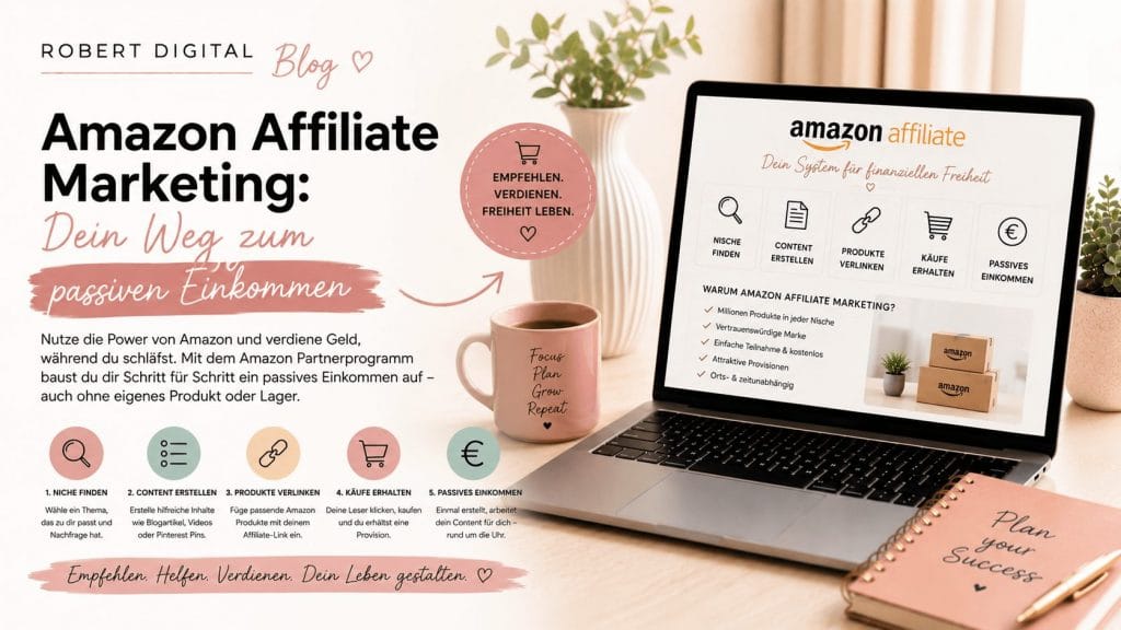 Amazon Affiliate Marketing: Dein Weg zum passiven Einkommen