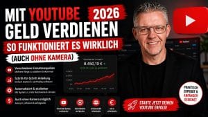 Mit YouTube Geld verdienen 2026 &ndash; So funktioniert es wirklich (auch ohne Kamera)