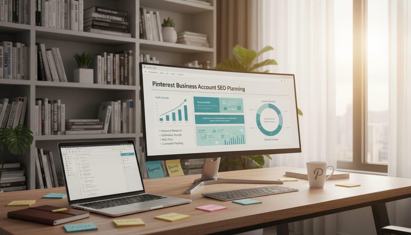 Pinterest Business Konto SEO Planung